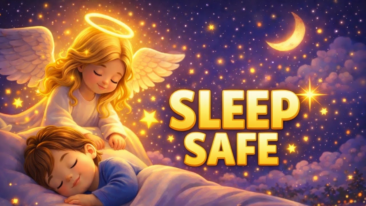 Baby Sleep Music 💤 24/7 🎷 ❤️ God Protects Your Child Tonight