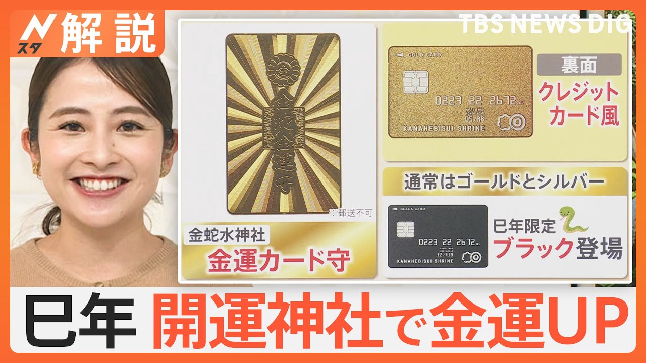 巳年は開運神社で金運UP？神社ソムリエが厳選！開運パワースポット【Nスタ解説】｜TBS NEWS DIG