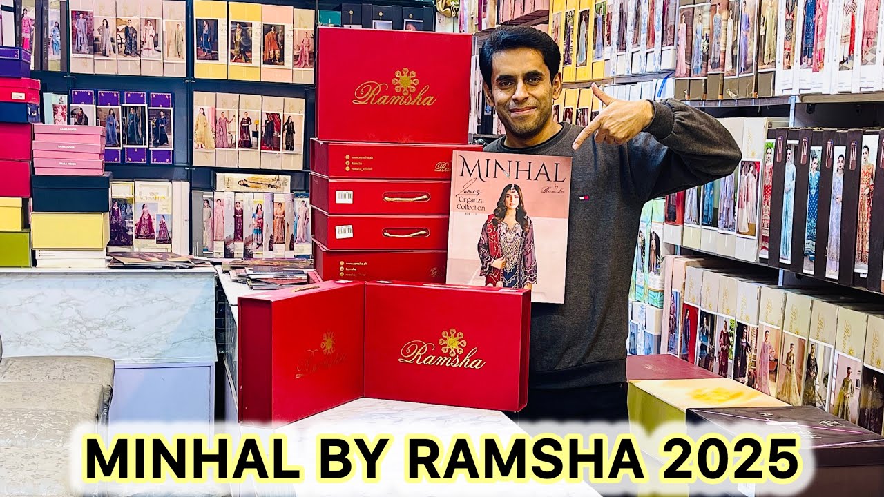 Minhal By Ramsha new arrival 2025 | Ramsha wedding collection 