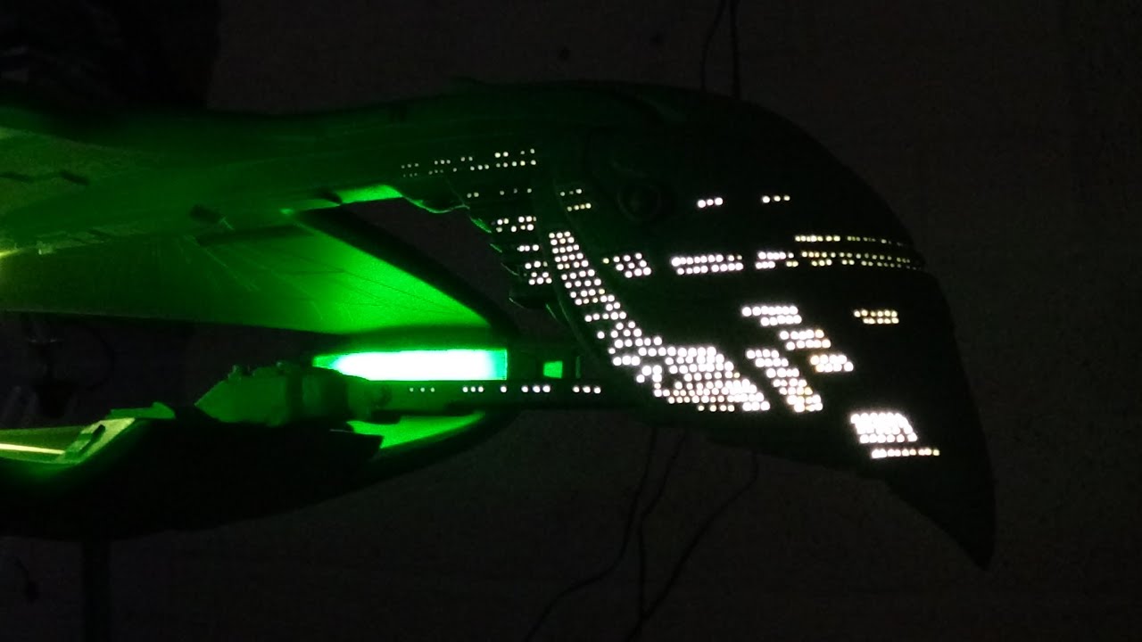 Romulan Warbird (D'deridex class) build part 5