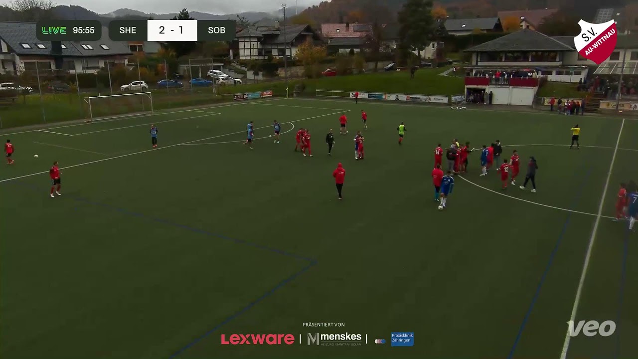 SV Au-Wittnau 2 vs. SF Oberried 2, Endstand 2:1