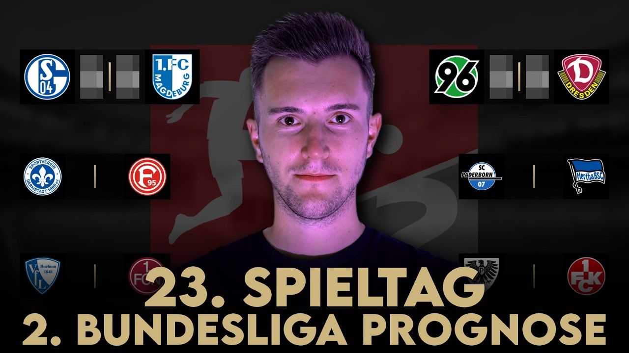 2. Bundesliga Prognose | 23. Spieltag Tipps & Vorschau | 2025/26