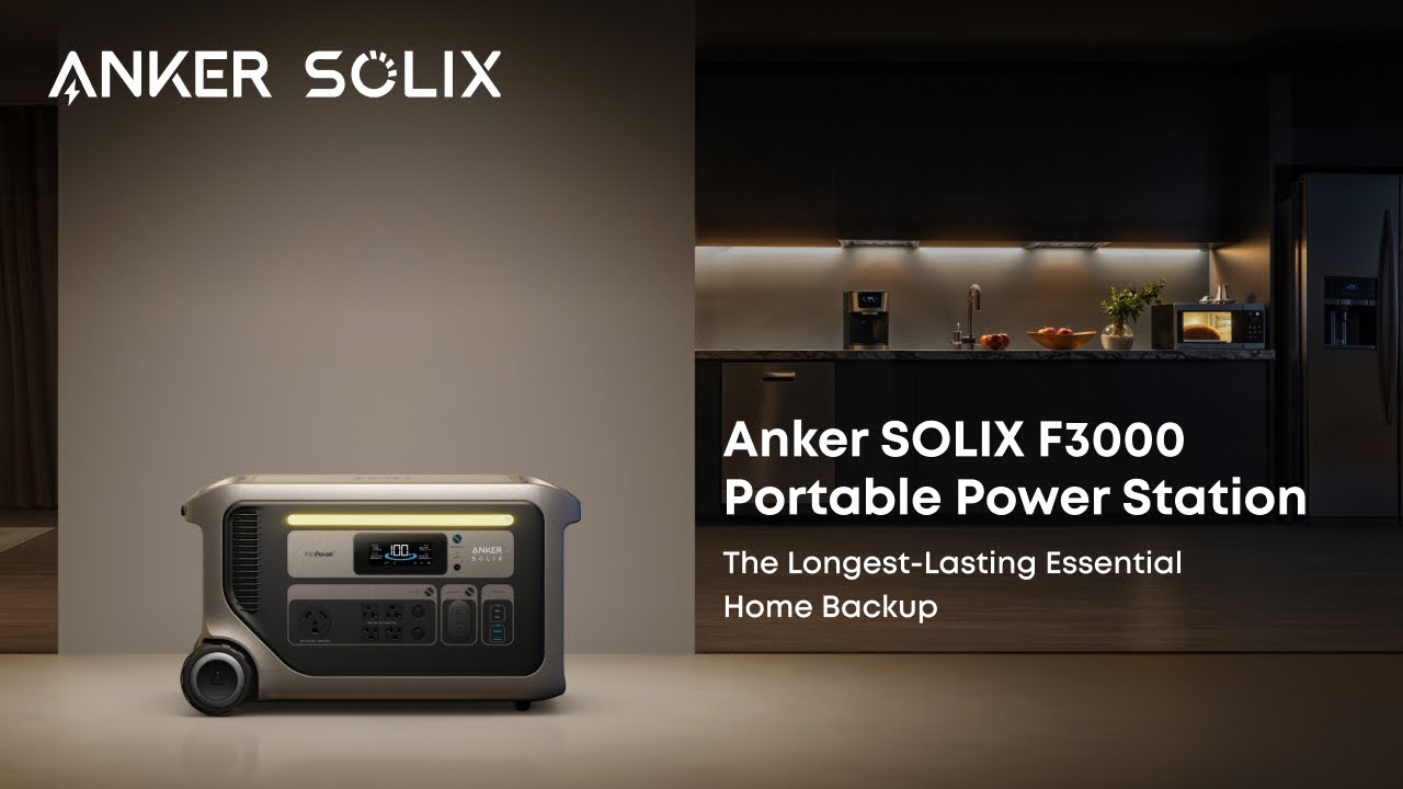 Anker SOLIX F3000 | The Longest-Lasting Essential Home Backup