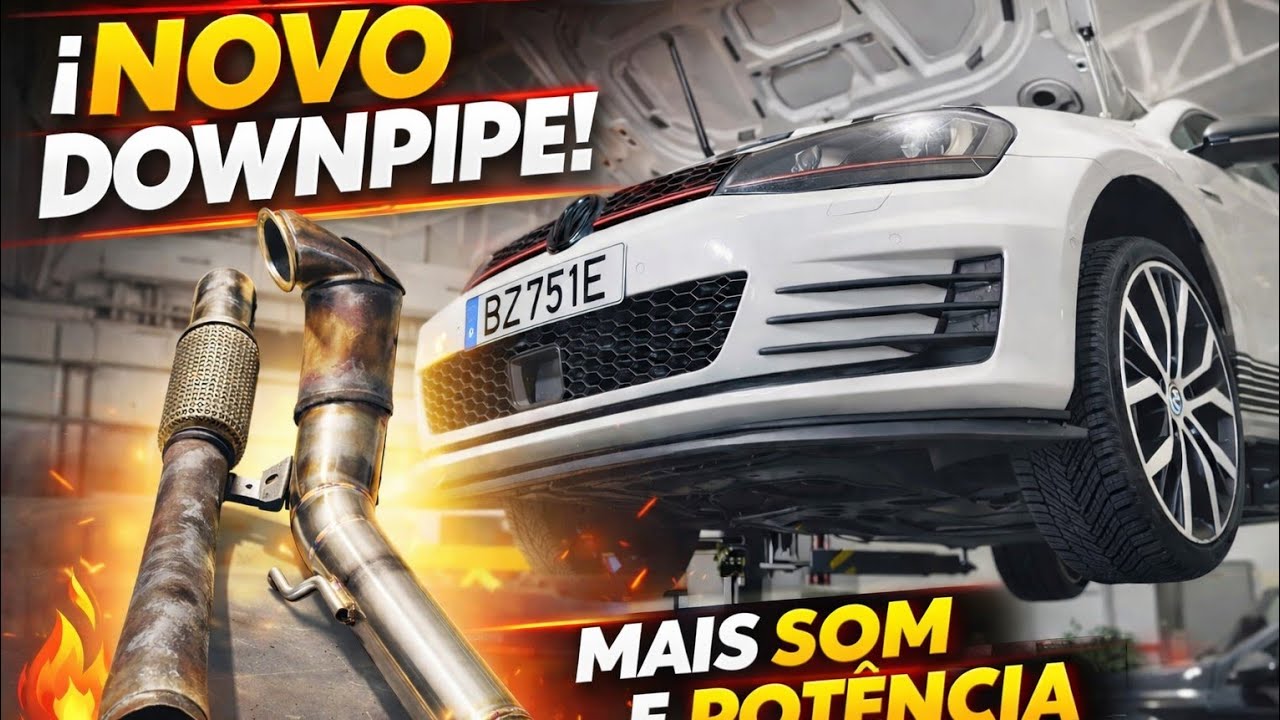 Stage 2 Mk7 GTI: Downpipe, Escape e Eletrónica Motor + Caixa 300cv??? 