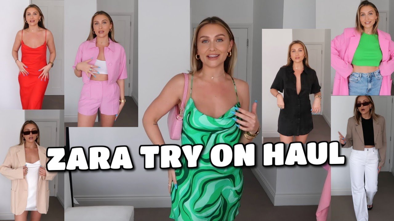 COLOURFUL AF ZARA TRY ON HAUL | SPRING/SUMMER STYLING
