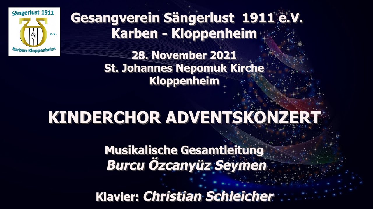 Kinderchor Kloppenheim Adventskonzert-Highlights 2021