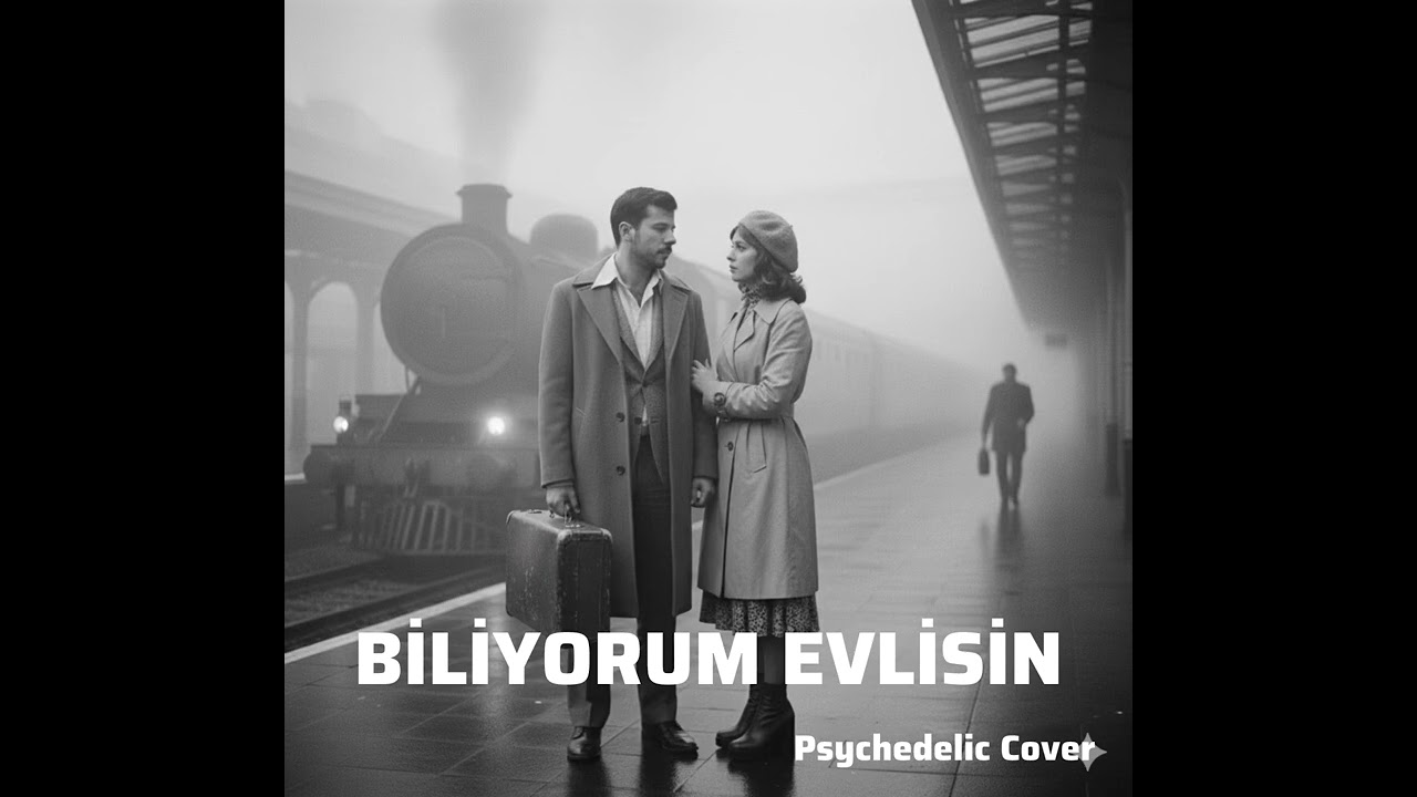 Biliyorum Evlisin | Psychedelic Rock Cover 70s #biliyorumevlisin #psychedelic #anatolianrock #ai 