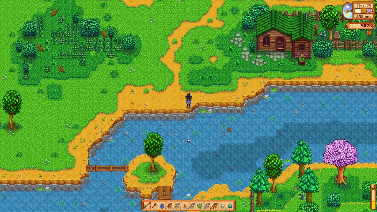 stardew (finishing spring y1)