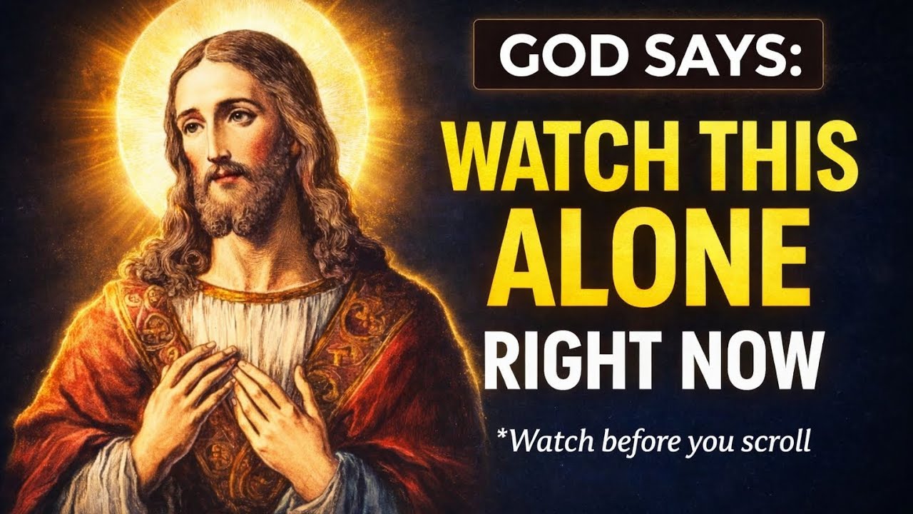 Chosen One, God Stopped You for a Reason (Listen Carefully) | god says | god Message 