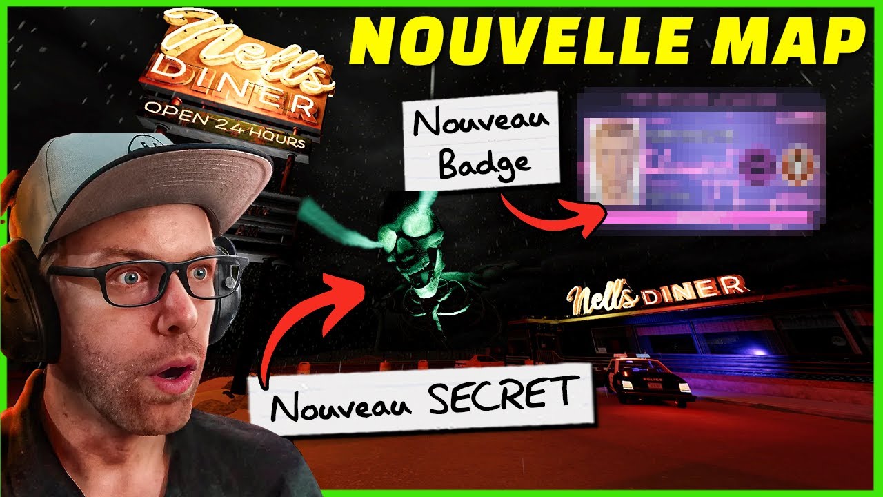La Nouvelle Map NELL'S DINER est FOLLE ! | Phasmophobia FR