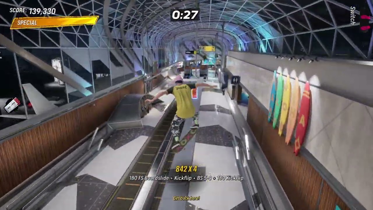Airport 1:11.893 (THPS 3+4 Speedrun)