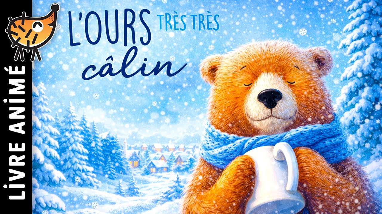 𝗟'𝗢𝘂𝗿𝘀 𝗧𝗿è𝘀 𝗧𝗿è𝘀 𝗖â𝗹𝗶𝗻 🧸 Conte pour enfant, Histoire douce pour s'endormir, gentillesse, gourmandise
