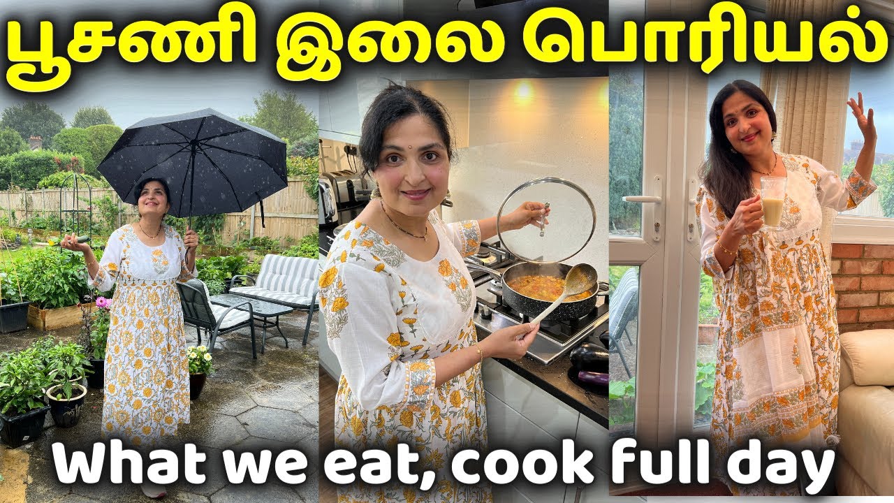 My Full day routine vlog - BEANS MASALA / Harvesting Vegetables / DIML 