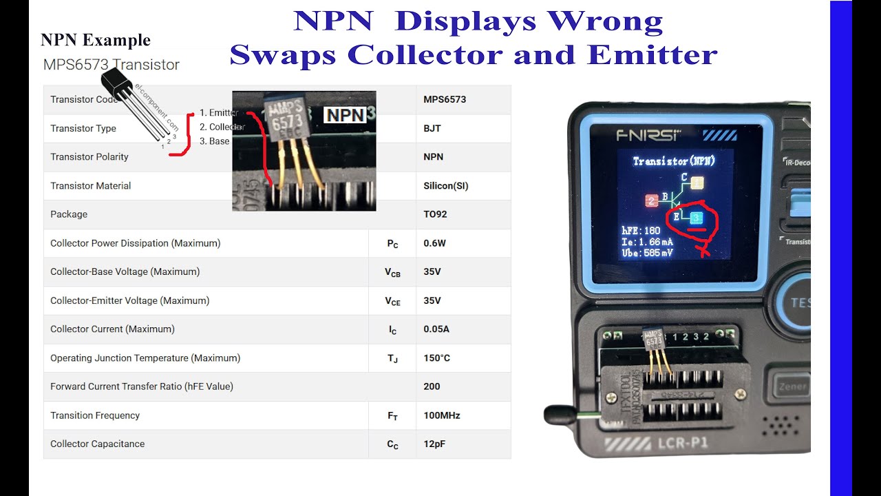 FNIRSI LCR-P1 Tester Bug Alert