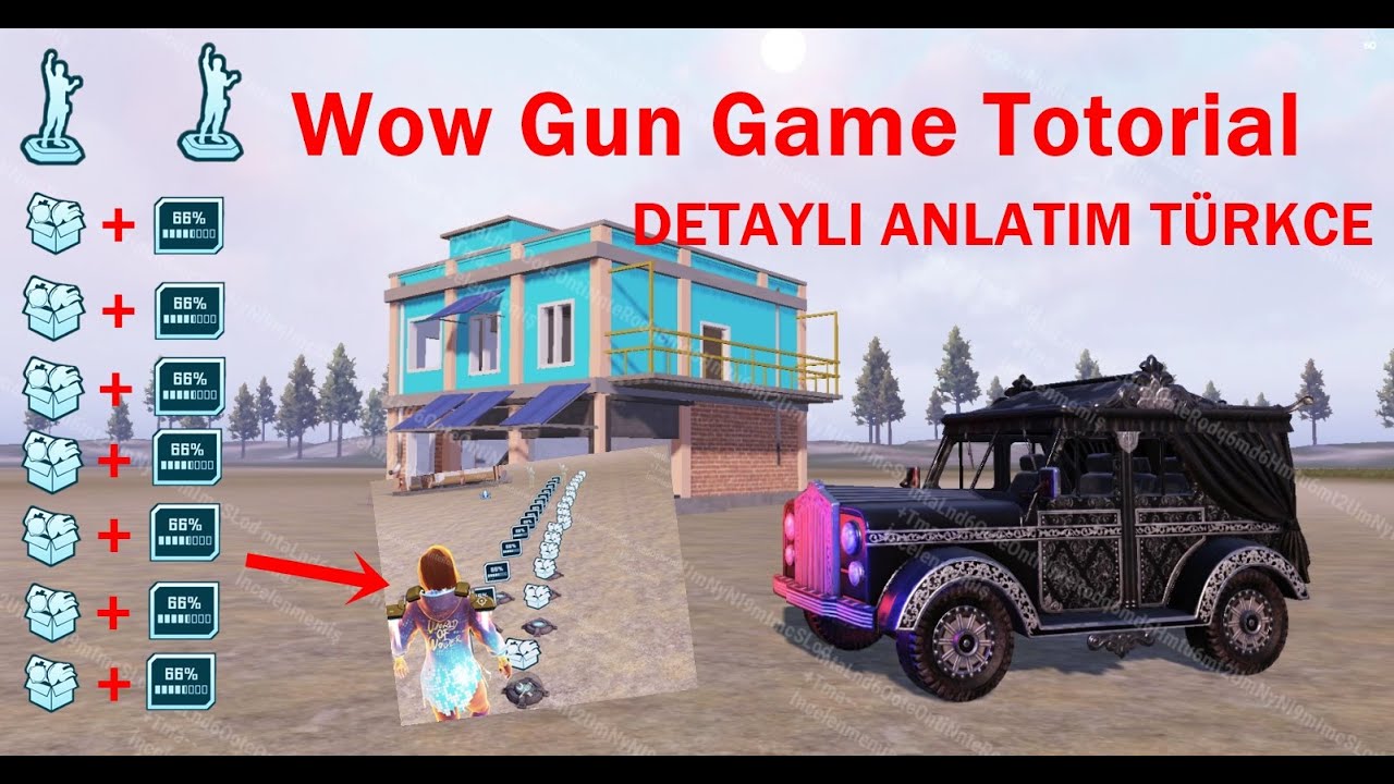 WOW`DA Gun Game Library MAP in WOW MODE Totorial  TAM ANLATIMI TÜRKCE