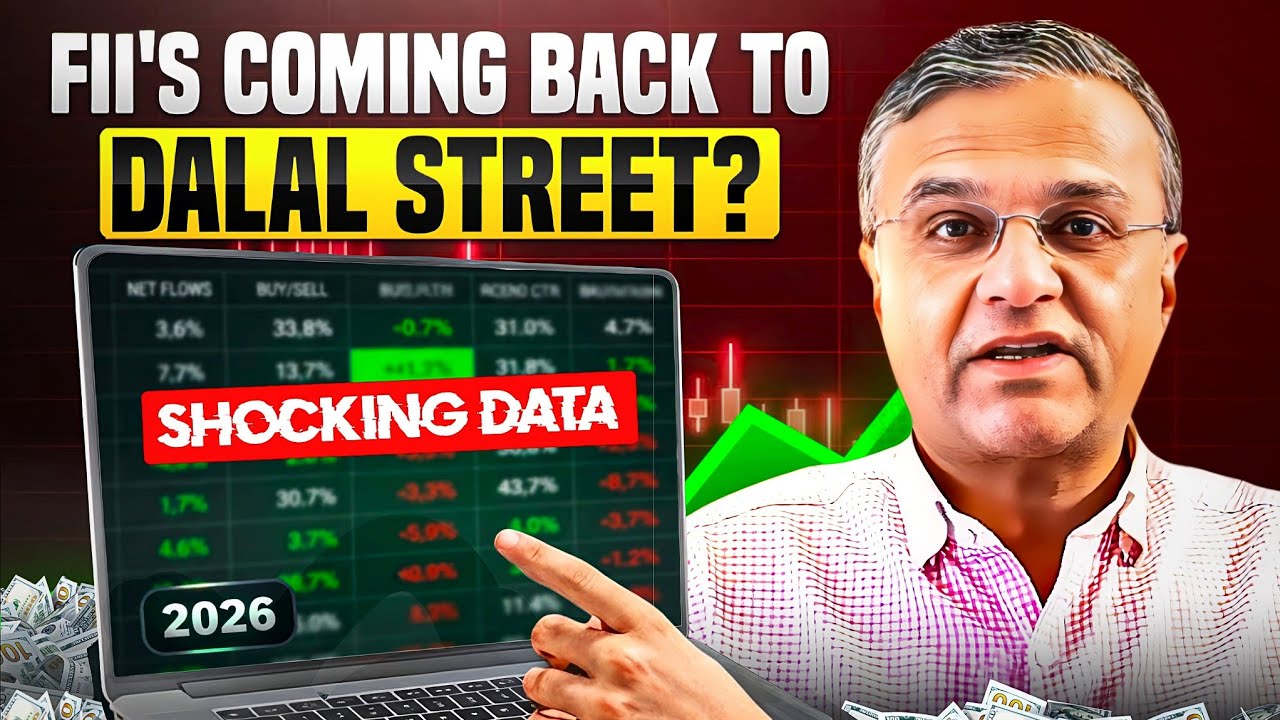 Are FIIs Returning To Indian Stock Market in 2026? [Shocking Data Revealed] | Dipan Mehta