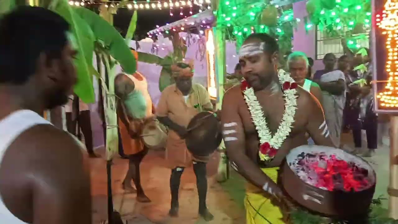 மாரியம்மன் கோயில் பொங்கல் சாமி அட்டம் Part I 