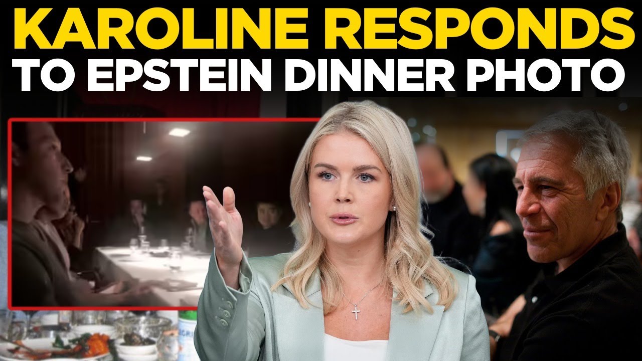 Karoline Leavitt LIVE | Leavitt Major Announcement On Epstein Dinner Photo Surfaces | Elon Musk