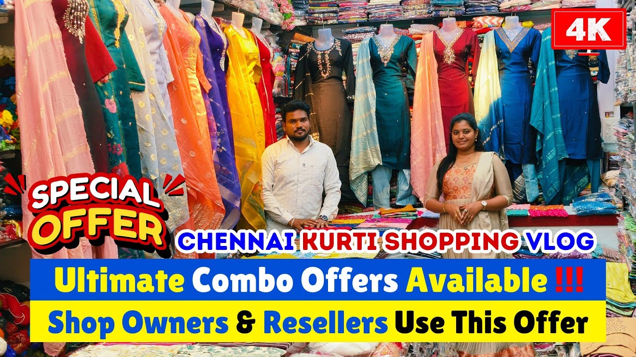 ➡️💥Offers !!! Kurti Shop In Chennai 💥 Reshmaa Sri Textiles Vannarapettai | Priya Just Know Fashion