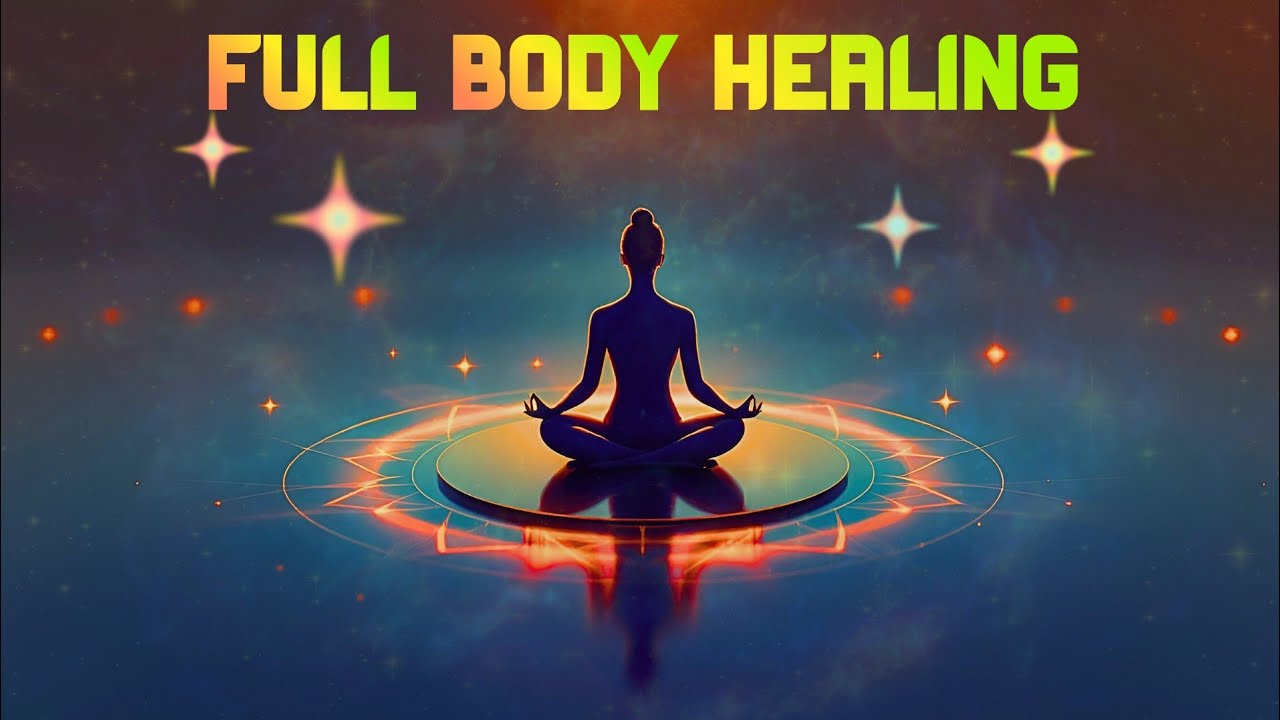 432Hz + 963Hz + 528Hz + 852Hz | The Deepest Healing Sleep: Whole Body Regeneration, Remove Insomnia