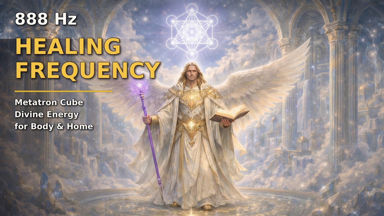 Archangel Metatron 888Hz Healing Frequency | Attract Abundance, Emotional Balance & Divine Energy