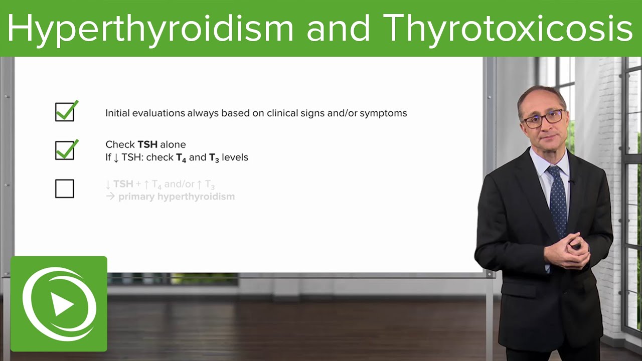 Hyperthyroidism and Thyrotoxicosis &ndash; Endocrinology | Lecturio