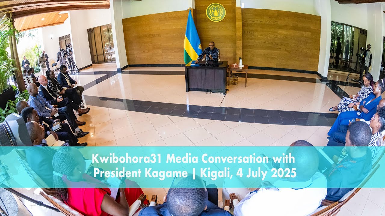Kwibohora31 Media Conversation with President Kagame | Kigali, 4 July 2025