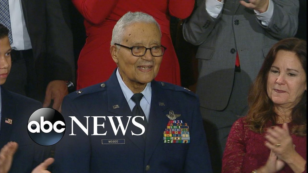 Tuskegee Airman attends State of the Union | ABC News