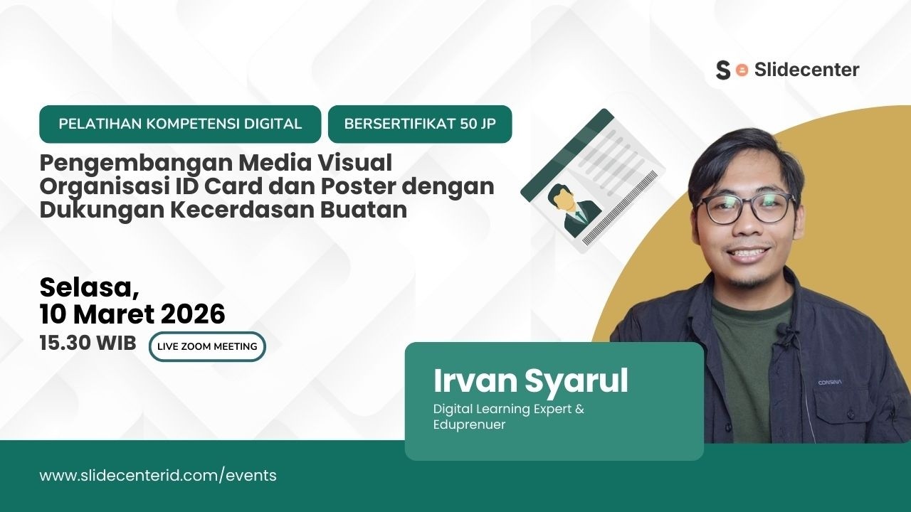 Hari 1 - Pengembangan Media Visual Organisasi ID Card dan Poster dengan Dukungan Kecerdasan Buatan