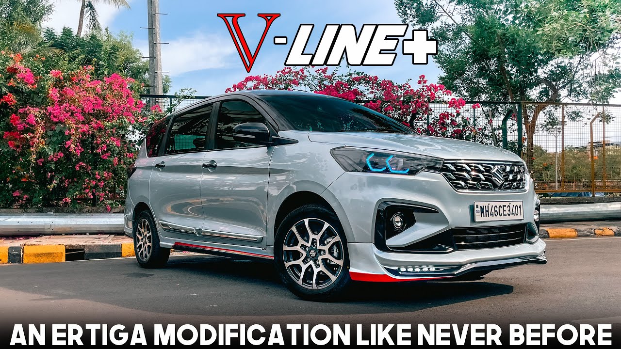 THE MOST ELITE ERTIGA VXI MODIFICATION YOU WILL EVER SEE!!! || Ertiga Modified to V-LINE+!!!