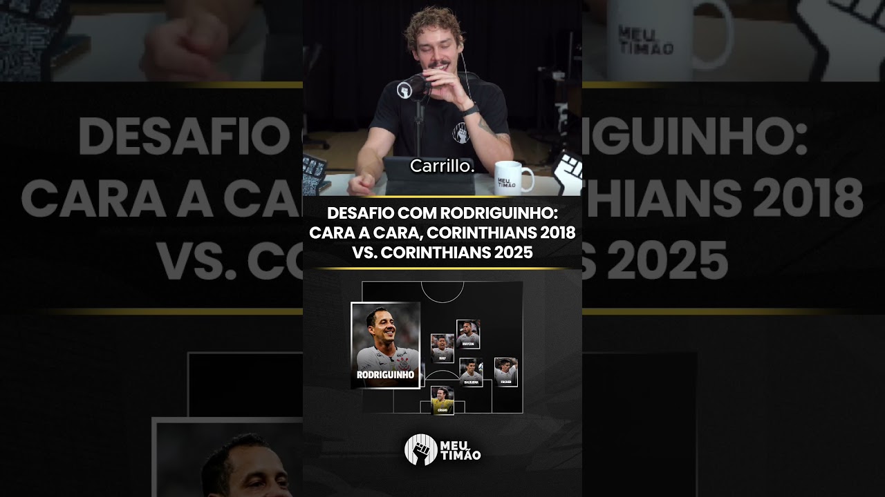 RODRIGUINHO MONTA SEU TIME IDEAL ENTRE 2018 E 2025