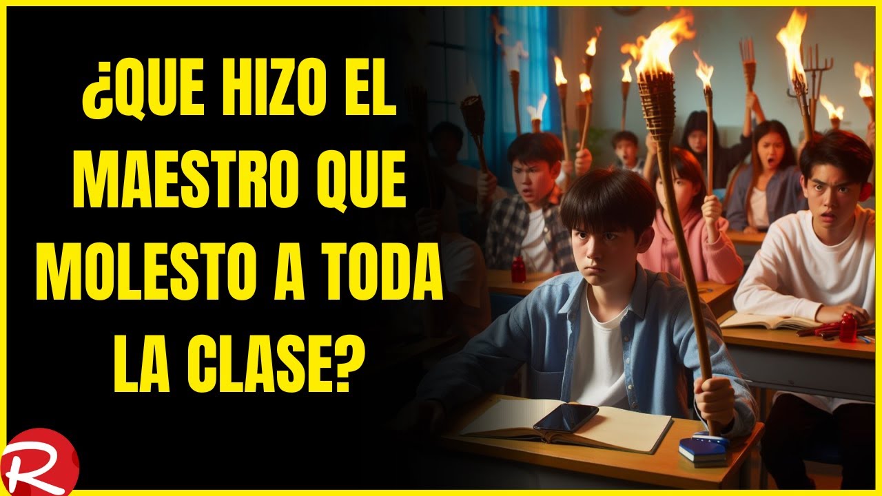 Estudiantes ¿Que hizo su profesor que molesto a toda la clase?
