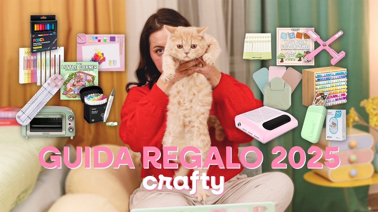 GUIDA REGALO NATALE 2025: 12 hobby CRAFTY