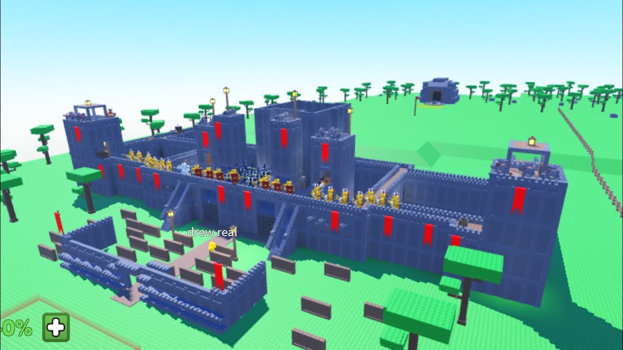 Roblox castle defender gameplay