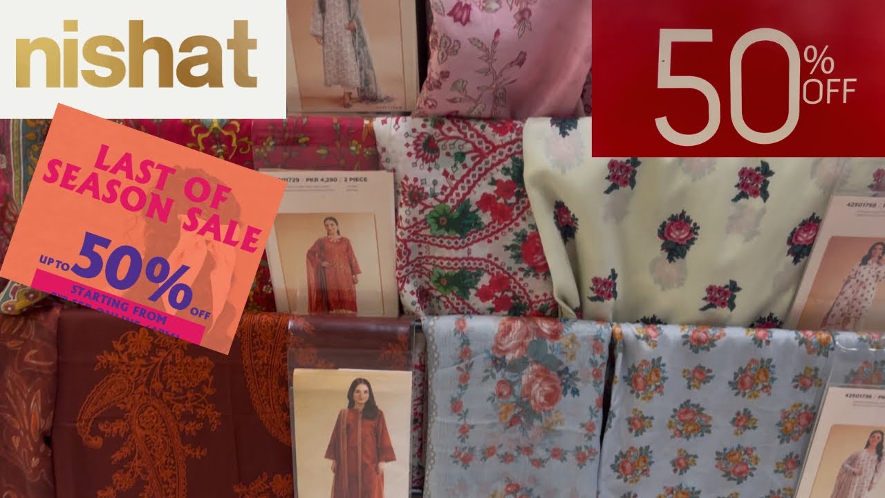 Nishat Biggest Sale 2025🔥 | Flat 50% OFF New Collection | Nishat Linen Sale 2025 | Afsheen Closet