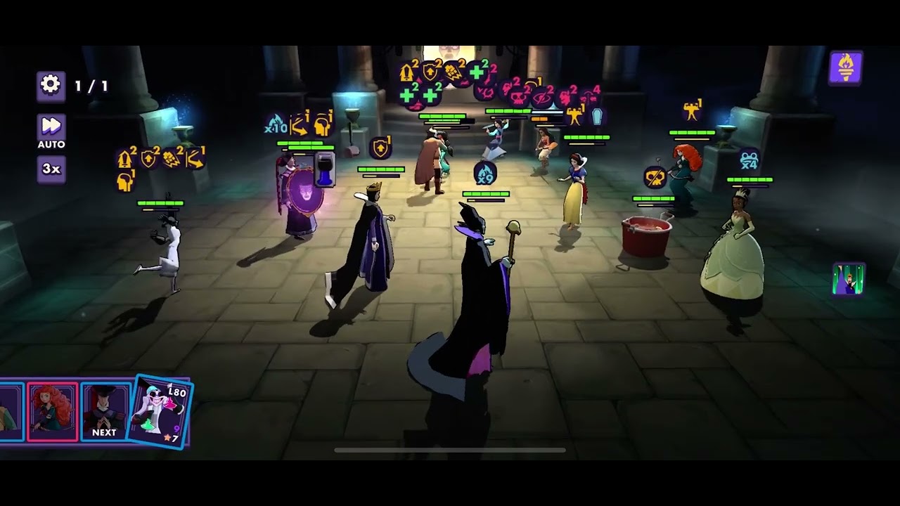 Evil Queen Event - Final Prestige Level - 3 stars- Disney Sorcerer’s Arena