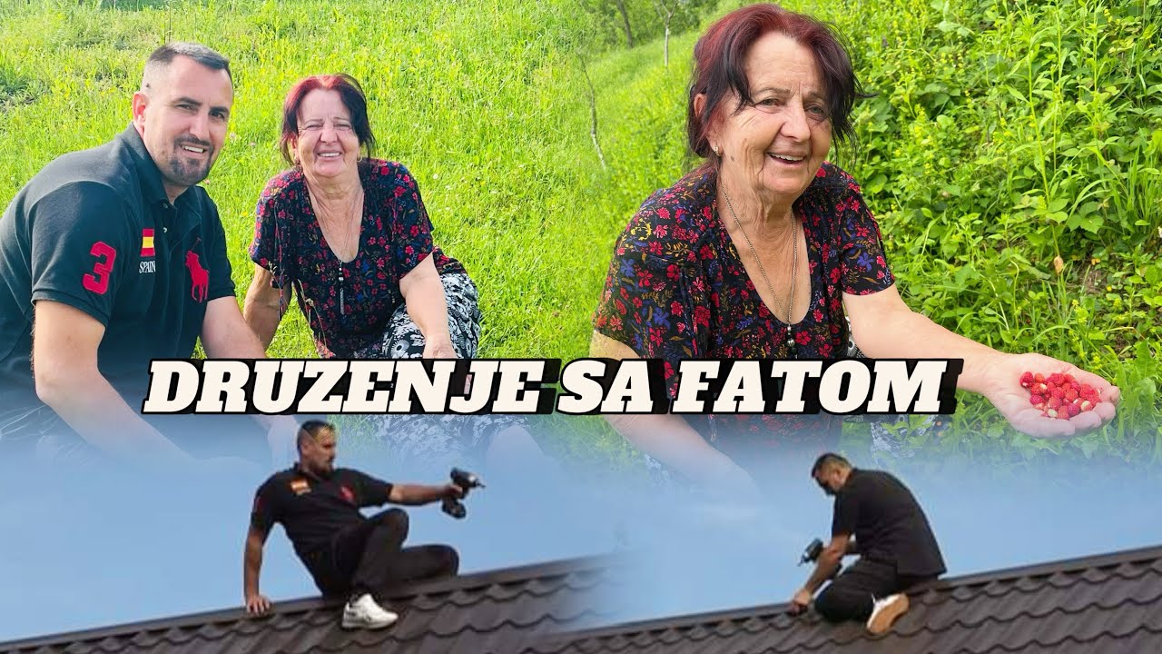 Obišli smo FATU, popravili krov, jeli trešnje i jagode, malo promuhabetili, dobro se dobrim vraća👍
