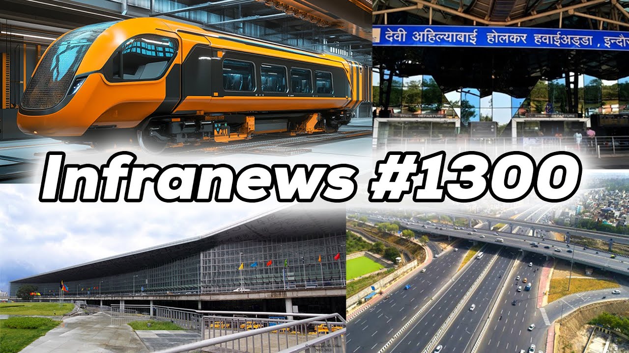 India to Start Heavy Research and Development on Trains for Future, Indore Airport New Terminal !