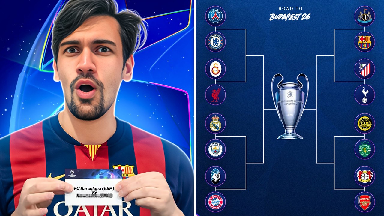 UCL ROUND OF 16 DRAW REACTION & PREDICTIONS