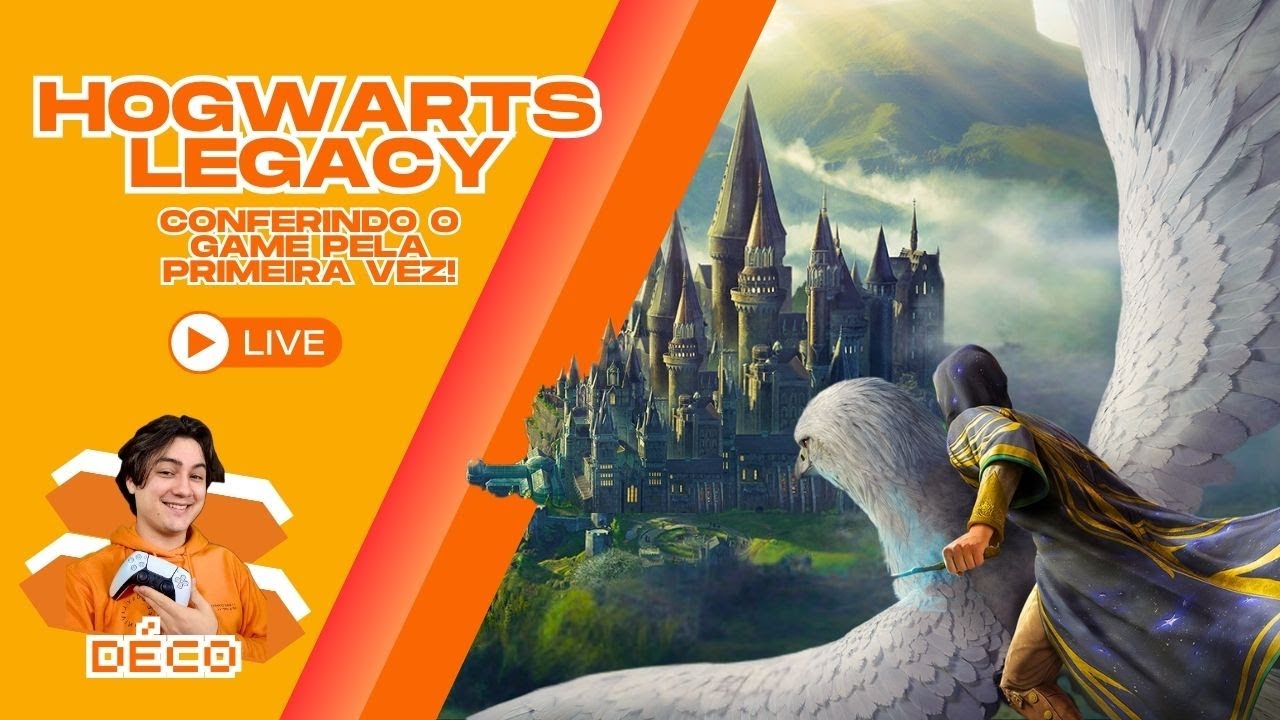 🔴 🦁🦅🐍🦡 REPRISE HOGWARTS LEGACY PELA PRIMEIRA VEZ 🏰✨🧙 | PS5 | #canaldéco #livegamer #hogwartslegacy