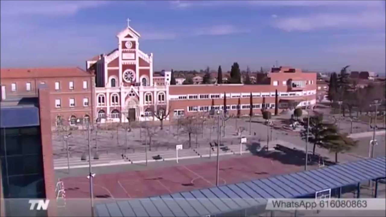 Visita de Telemadrid a La Salle Griñón