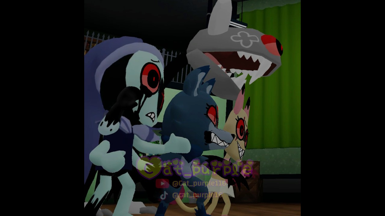 wolf howl 🐺💭 [dandy's world] #dandysworld (🐶-🍓 toons) 3D style