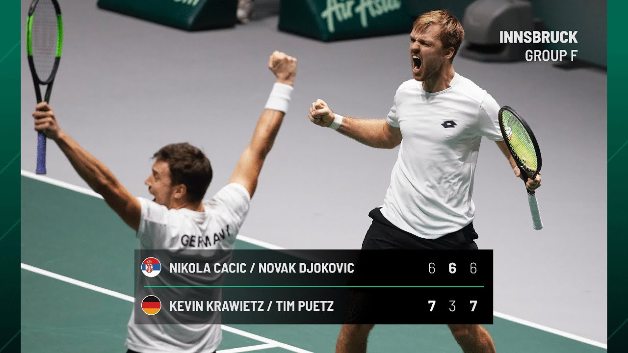 Cacic & Djokovic vs Krawietz & Puetz | SERBIA vs GERMANY |  Doubles Match 3 Highlights