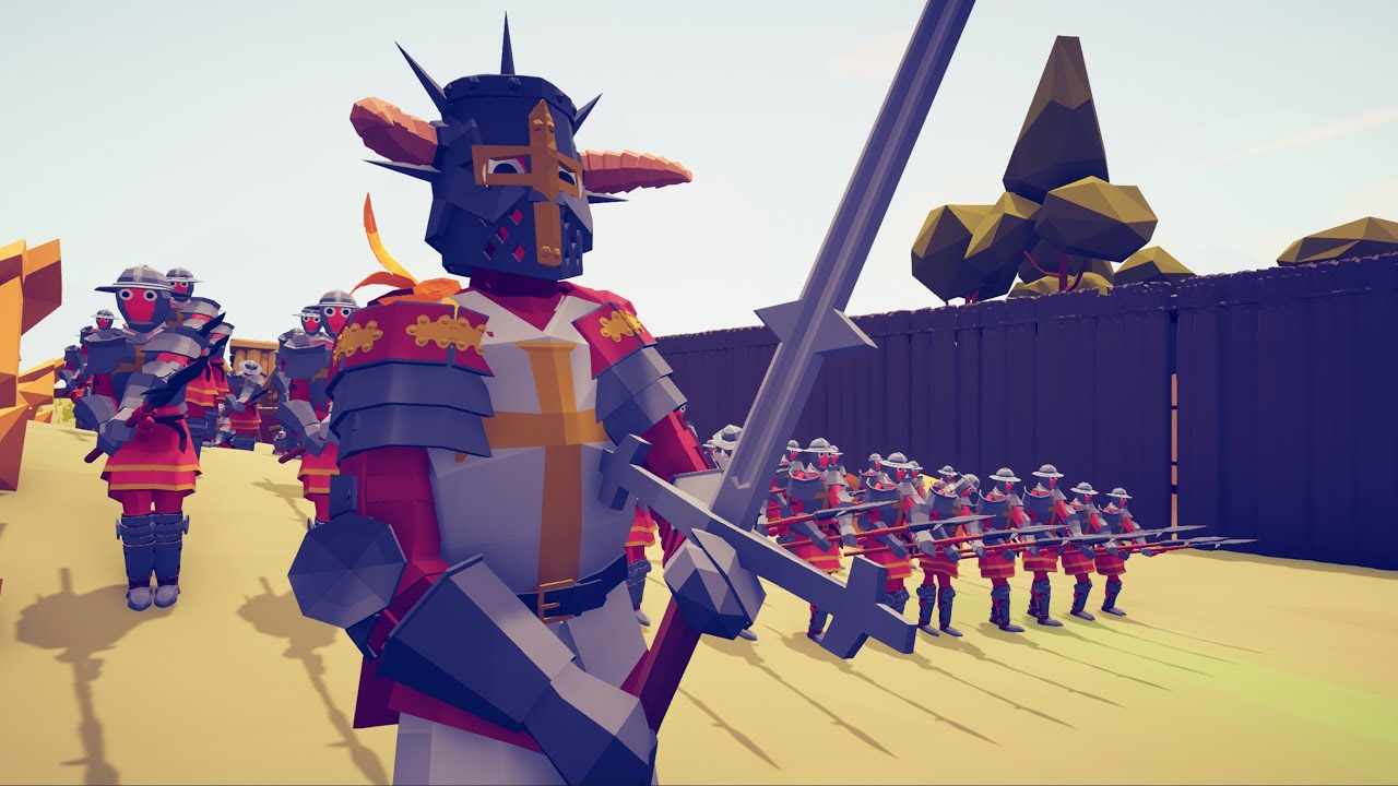 CAN MEDIEVAL ARMY CAPTURE ENEMY CITY? - Totally Accurate Battle Simulator TABS