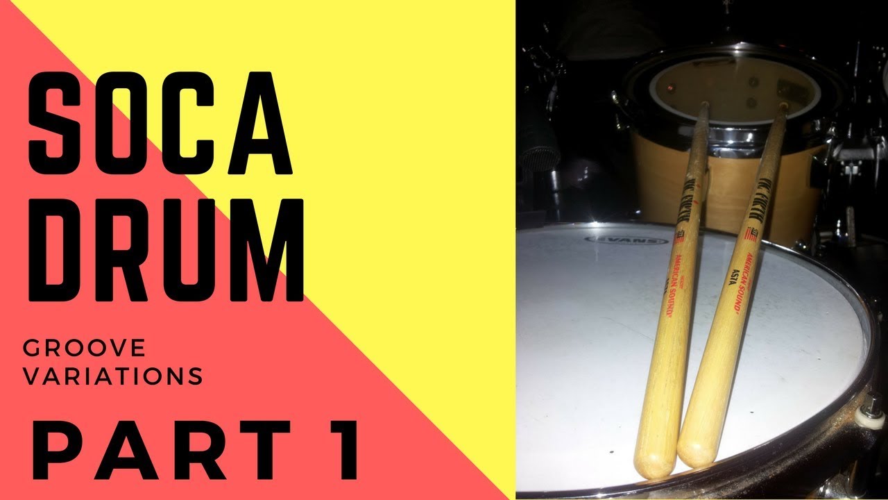 Soca drum beat variations - how to play soca