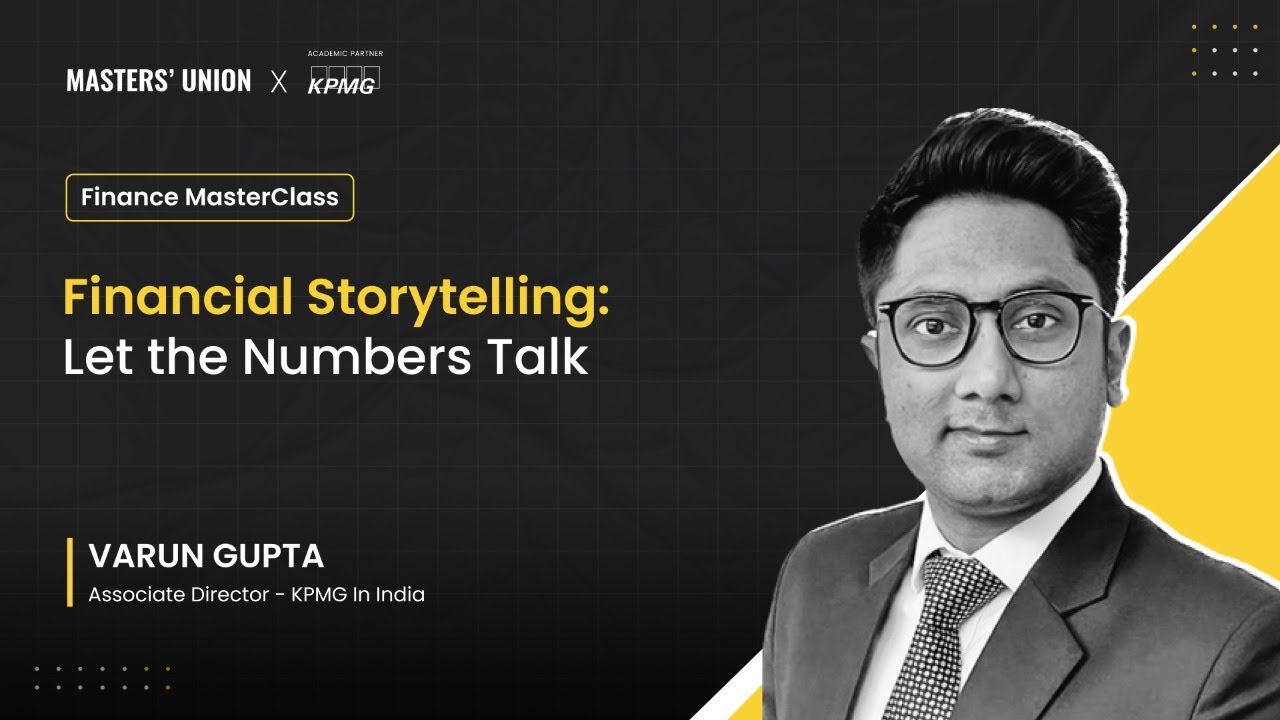 Financial Storytelling: Let the Numbers Talk