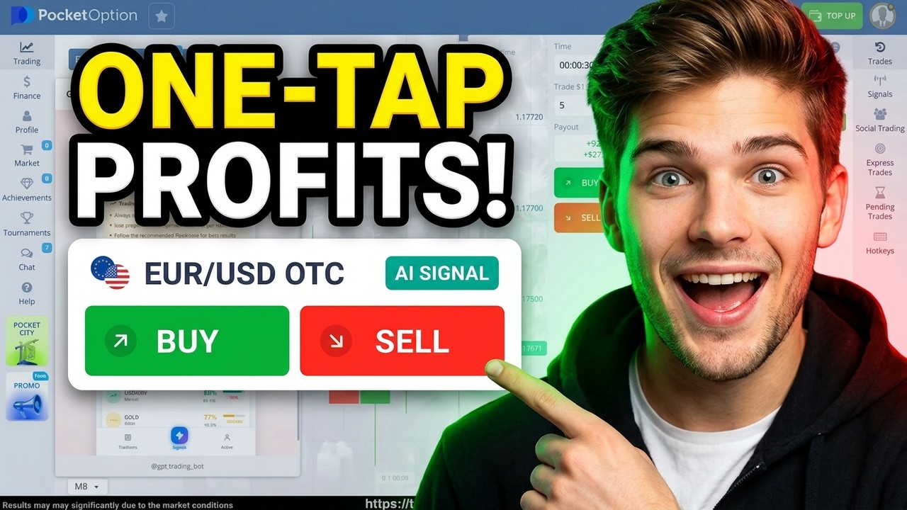 Pocket Option Trading Bot - LIVE TRADING!