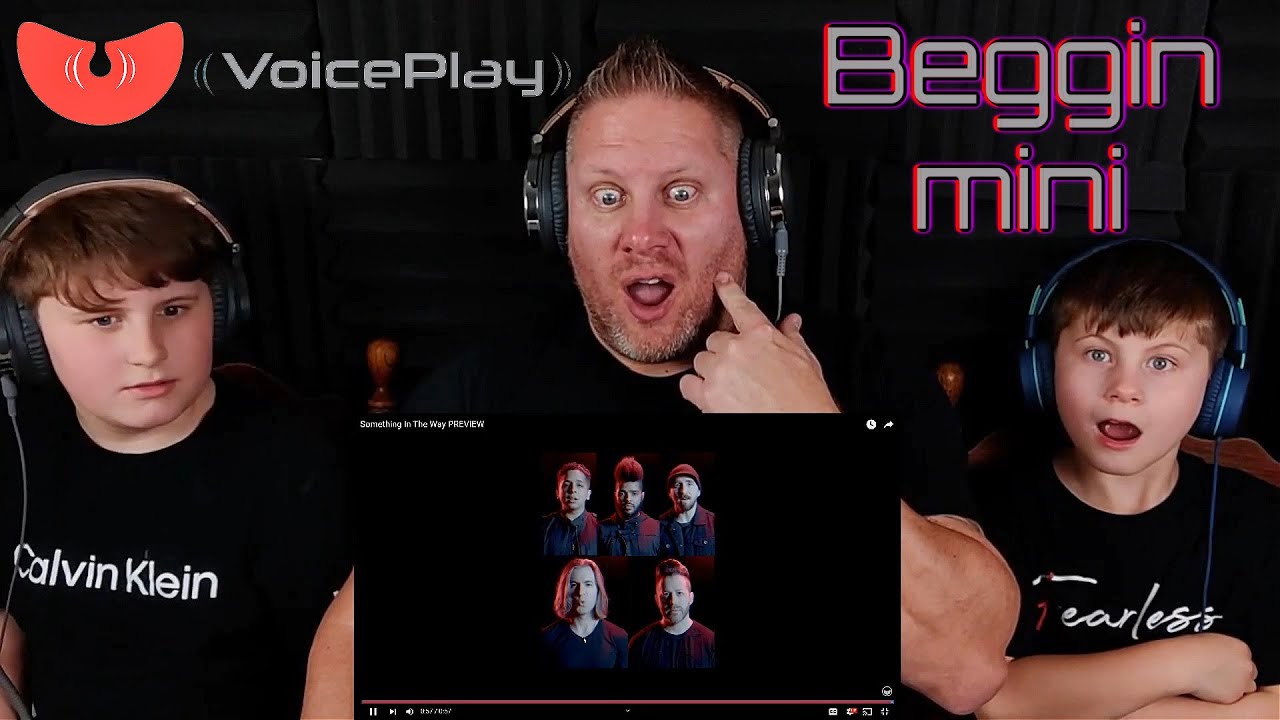 FIRST TIME REACTING to VoicePlay Minis (Beggin, Something In The Way, Surface Pressure)