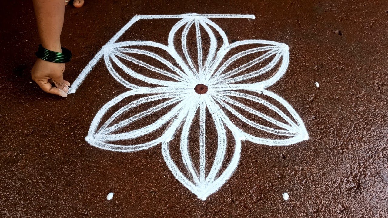Mahashivratri 2026 special kolam|5*3 maasi Madham simple rangoli| pandaga muggulu| super rangoli