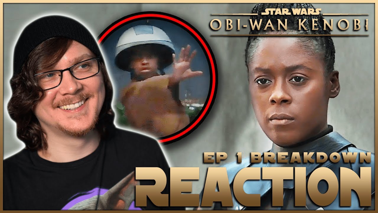 OBI-WAN KENOBI EPISODE 1 BREAKDOWN! Reaction! Easter Eggs & Details You Missed!